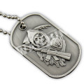 Zinc alloy die casting metal dog tag